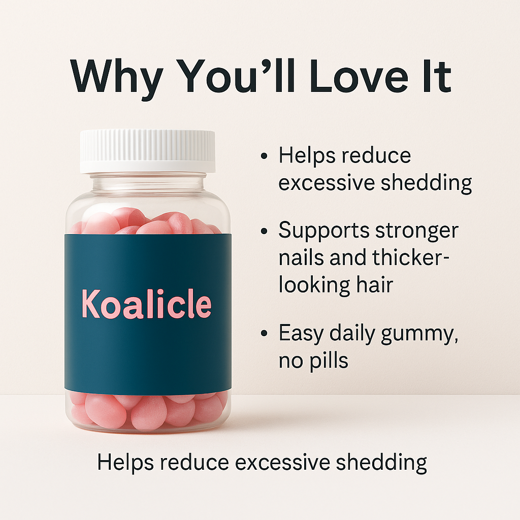 Koalicle™ Hair Support Gummies
